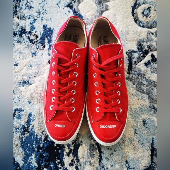 Converse x Undercover Chuck Taylor 70 Ox Low 163012C Red Shoe Sneaker Men's US 9 - Picture 3 of 6